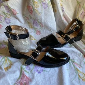 Journee Collection Womens Constance Round Toe Mary Jane Shoes Black Size 6